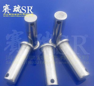 銷軸國(guó)標(biāo)GB882高強(qiáng)度銷軸工廠直營(yíng)帶孔異型平頭圓柱頭加工定